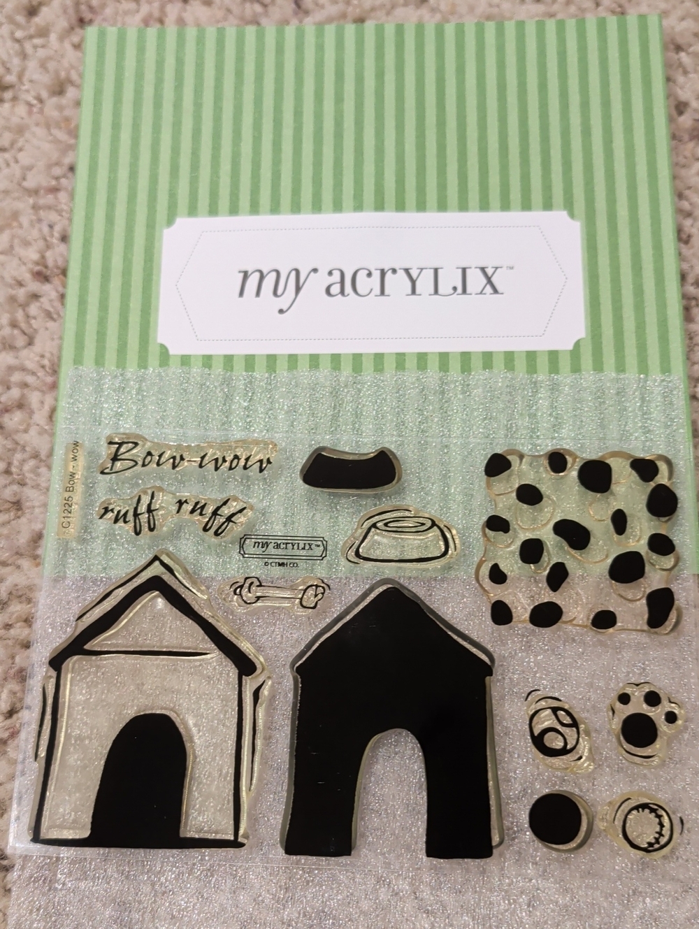 Clear Stamp Set -  Dog House Accents
